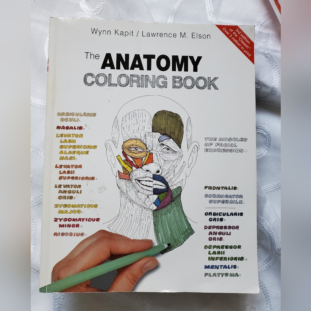 Free w/another purchase.  The Anatomy Coloring Book.